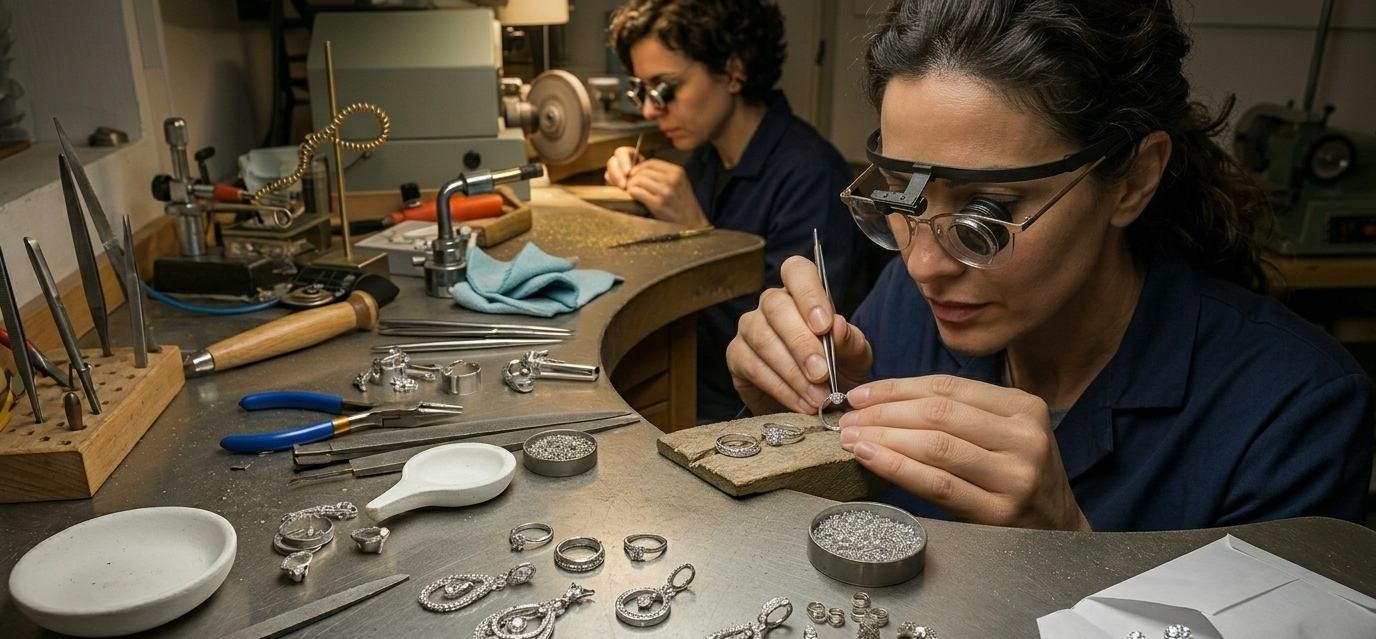 Platinum in Jewelry Manufacturing
