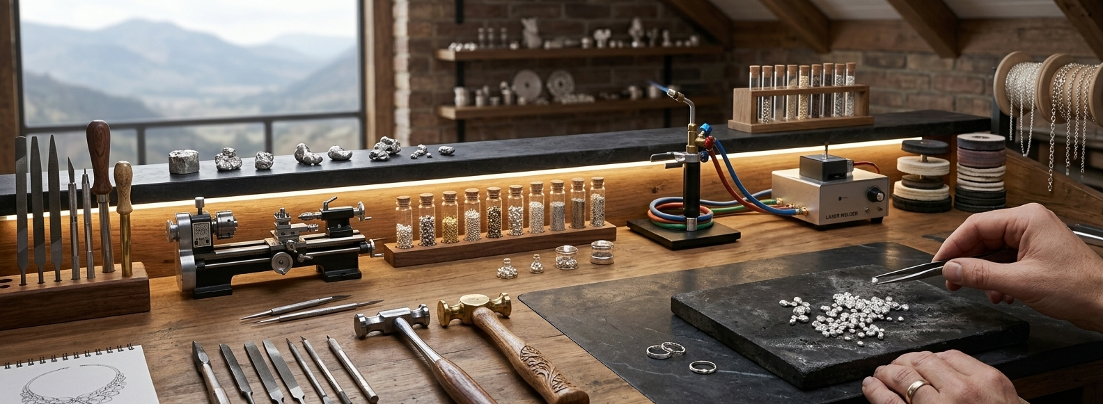 Silver in Jewelry Manufacturing