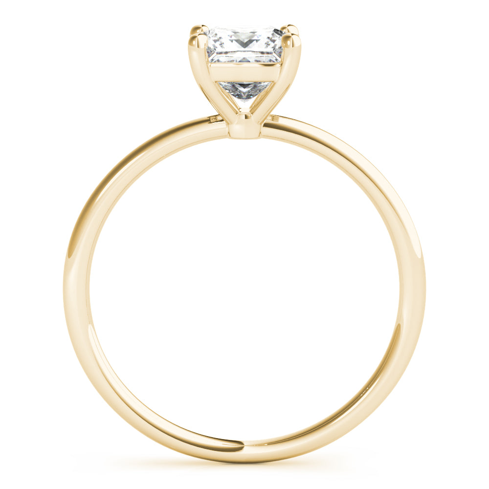 Princess Lab Diamond Engagement Ring Lab-Grown Diamond Karat Designs