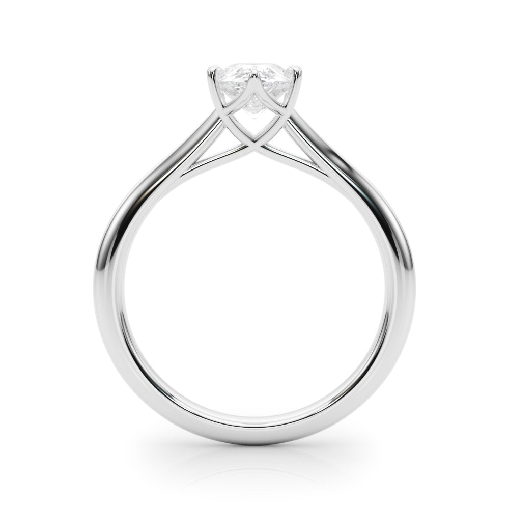 Pear Solitaire Engagement Ring Lab-Grown Diamond Karat Designs