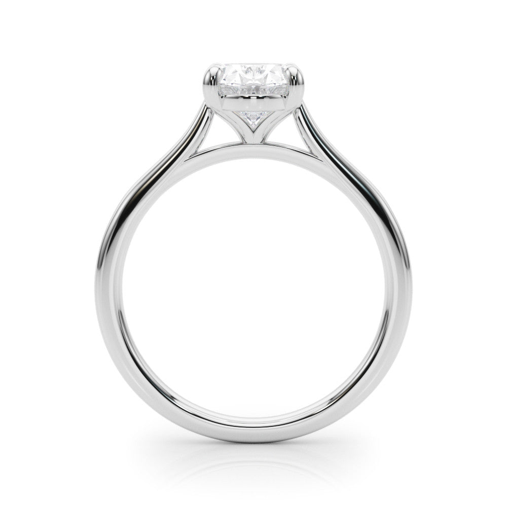 Oval Diamond Solitaire Engagement Ring Lab-Grown Diamond