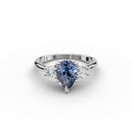 Three Stone Sapphire Ring 
