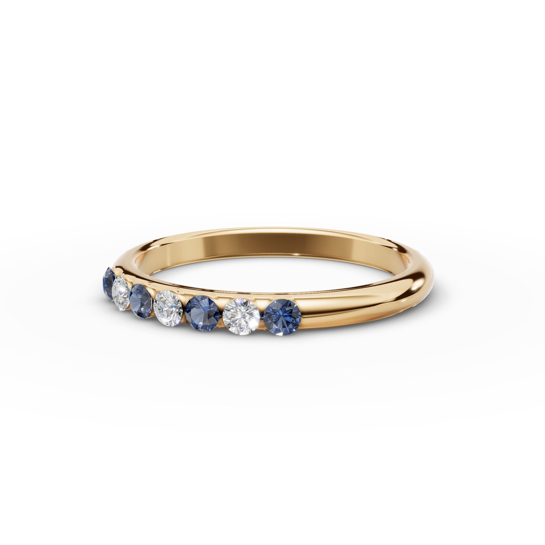Sapphire and Diamond Ring 
