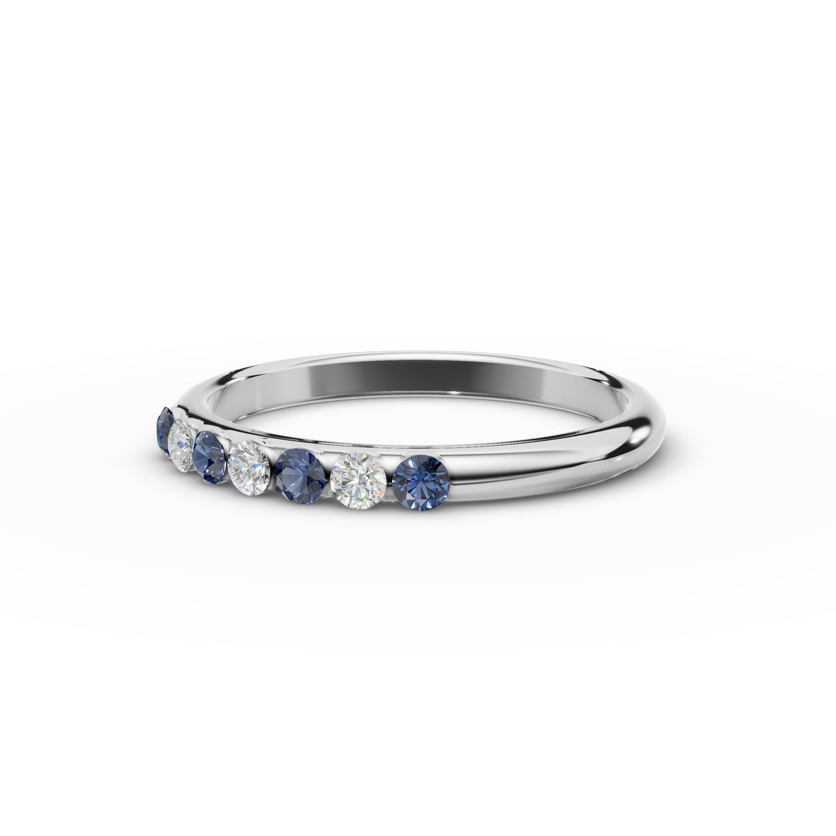 Sapphire and Diamond Ring 