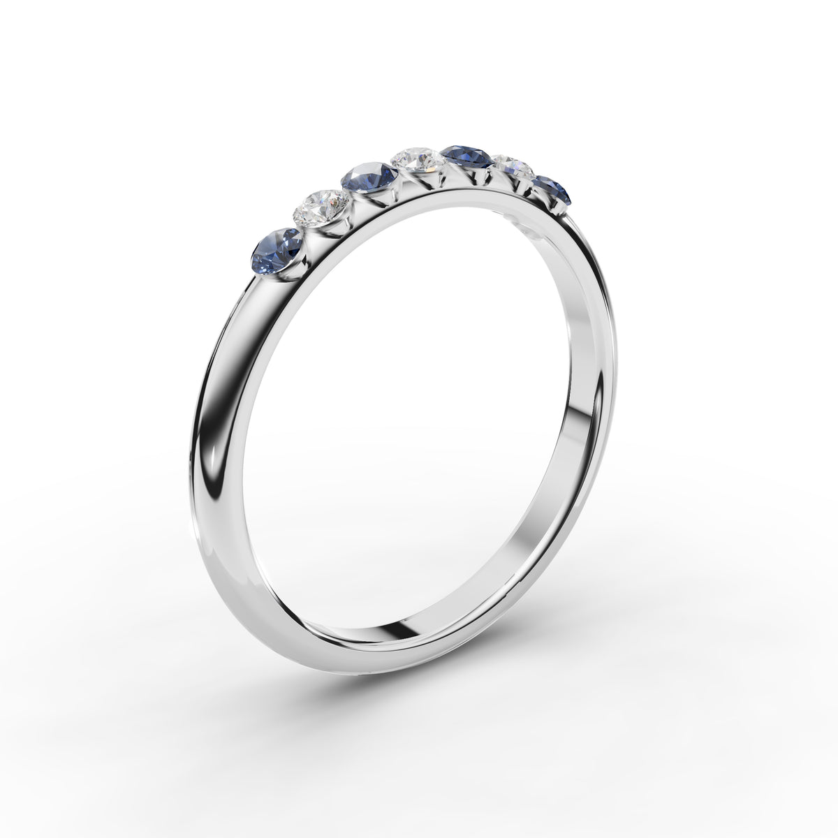 Sapphire and Diamond Ring 