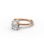 Classic Round Diamond Ring 
