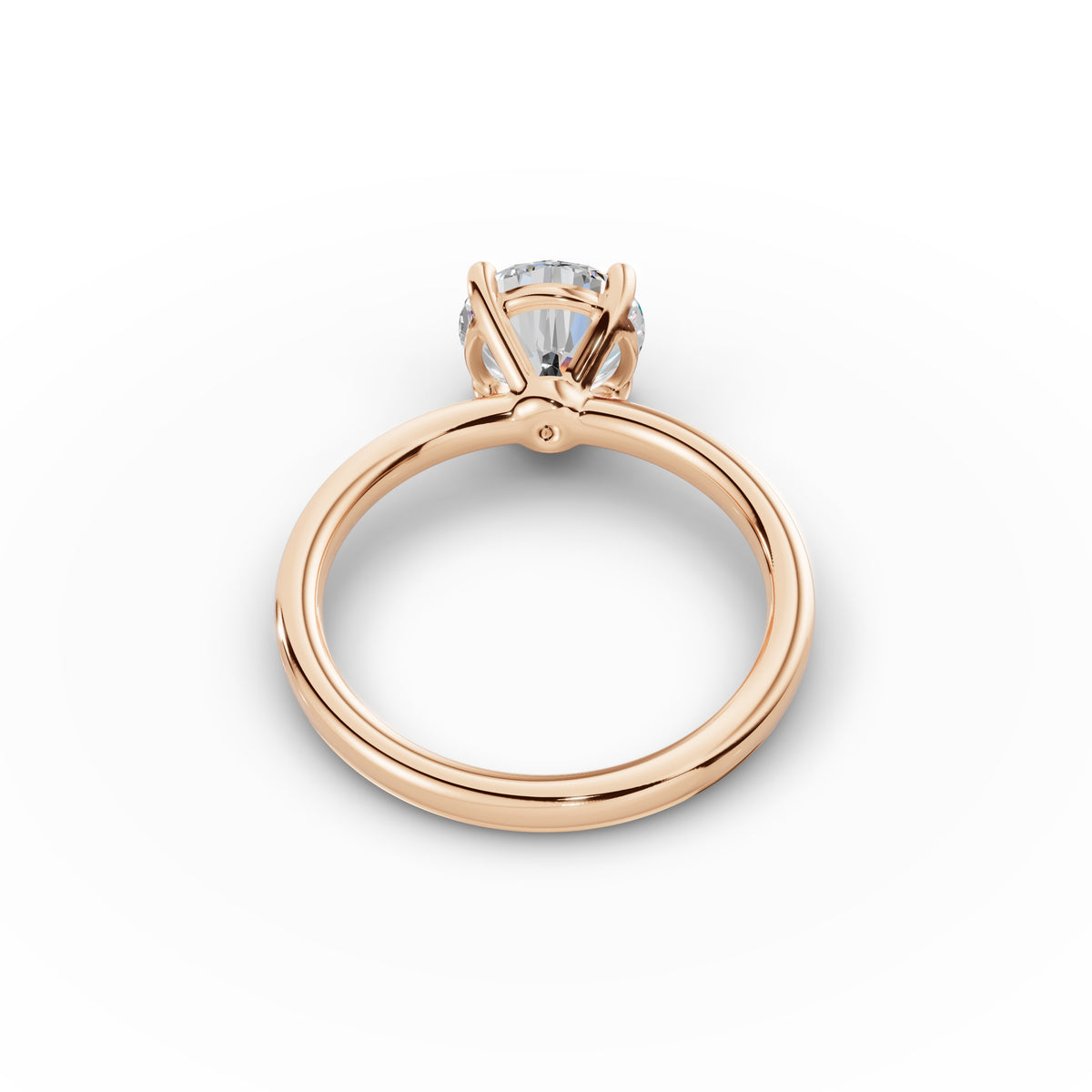 Classic Round Diamond Ring 