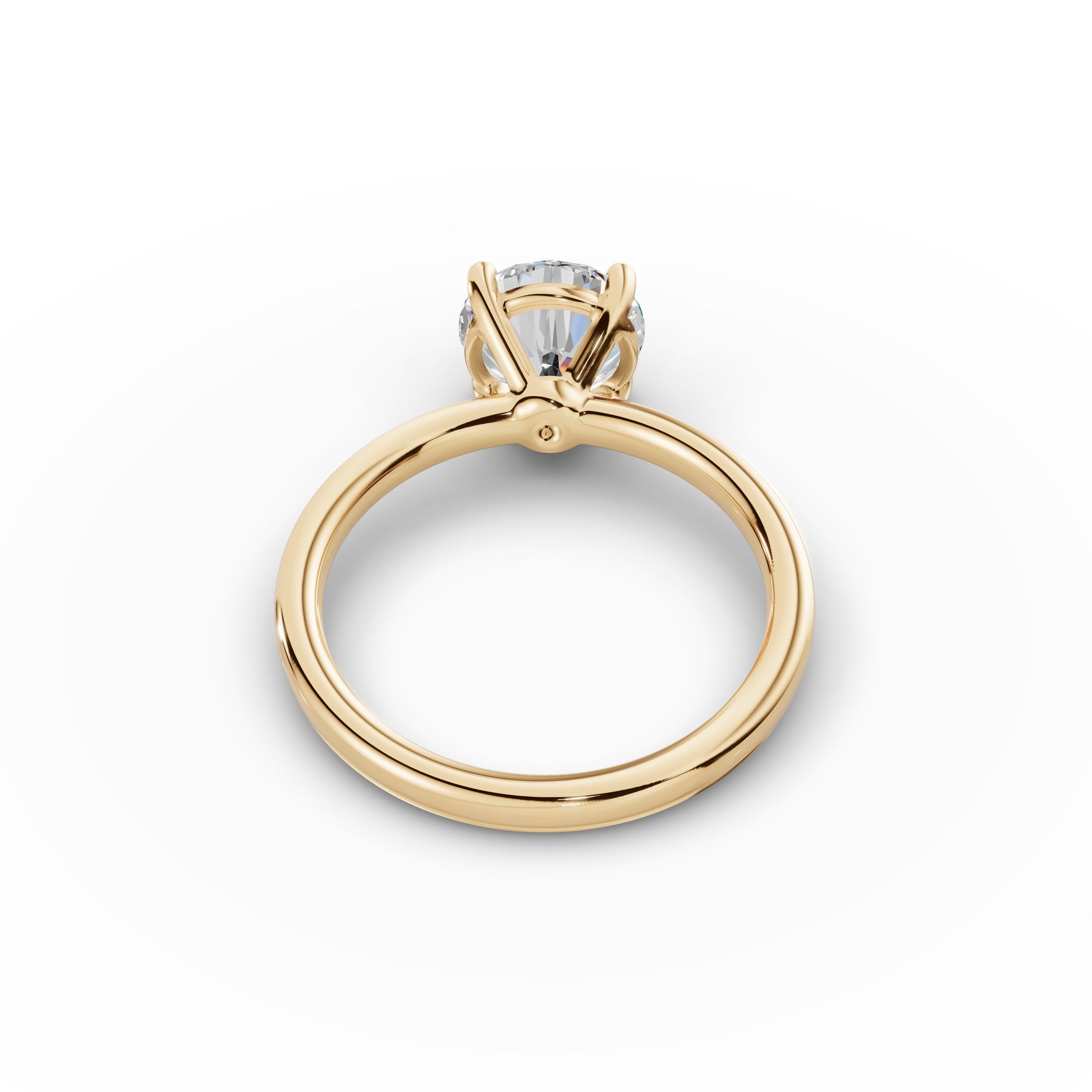 Classic Round Diamond Ring 