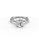 Classic Round Diamond Ring 