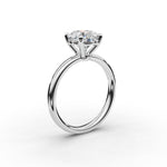 Classic Round Diamond Ring 