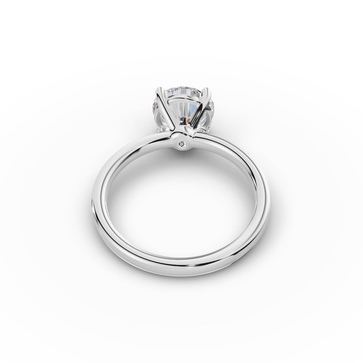 Classic Round Diamond Ring 