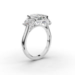 Three Stone Bezel Ring 