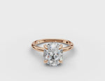 Classic Oval Moissanite Ring 