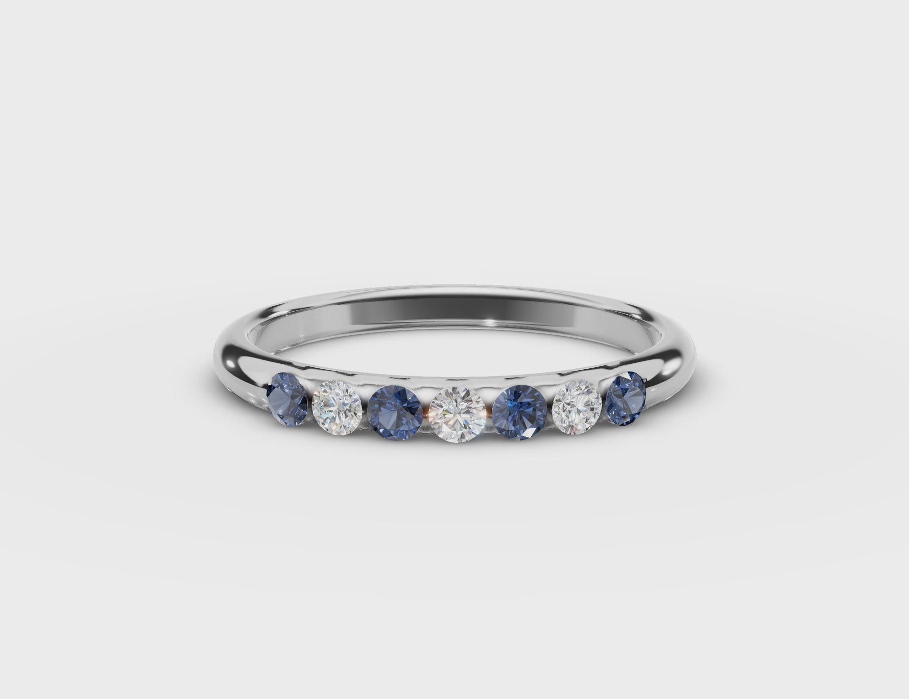 Sapphire and Diamond Ring 