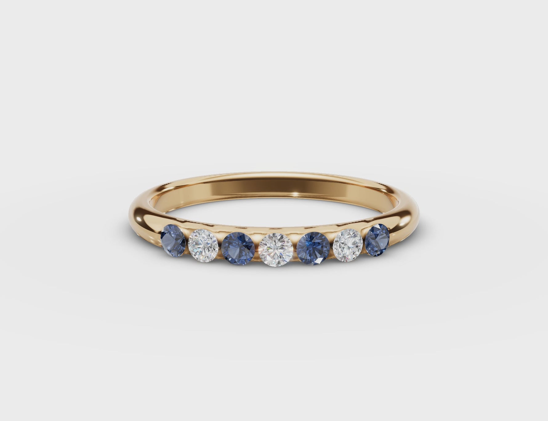 Sapphire and Diamond Ring 