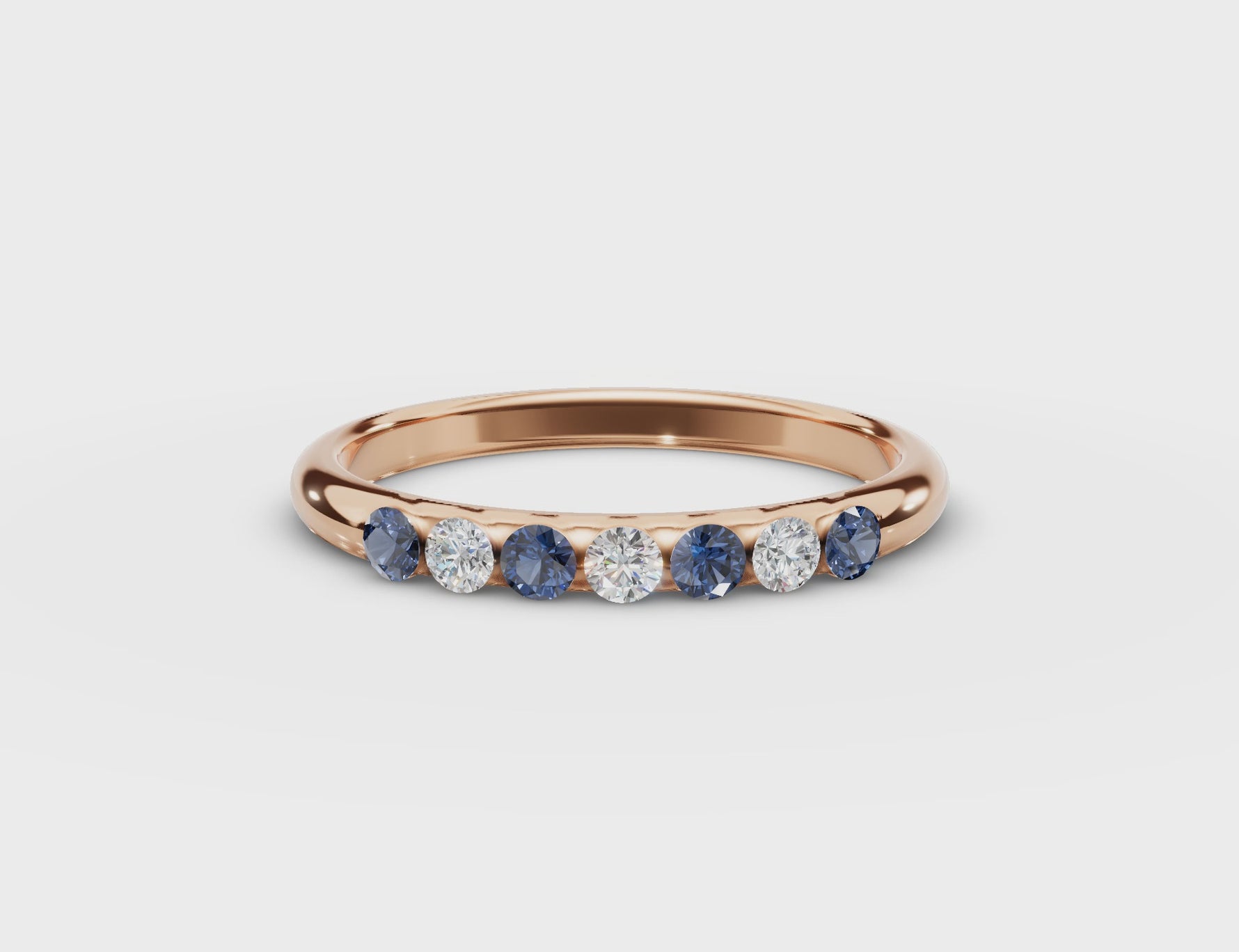 Sapphire and Diamond Ring 